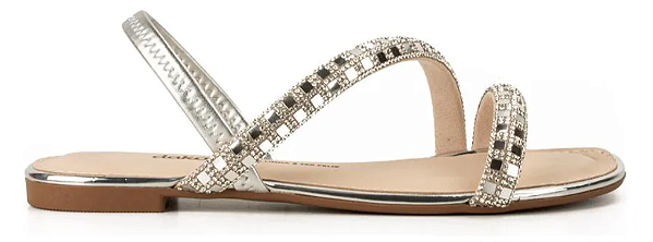 Sandália Rasteira Feminina Dakota Y7561