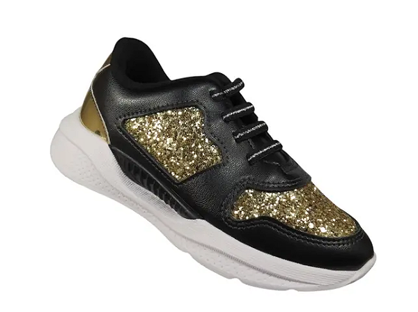 Tênis Infantil Molekinha Napa Turim Glitter 2573105