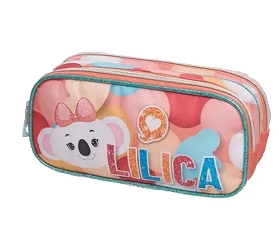Estojo Duplo Lilica Ripilica Be Happy Pacific 971x14