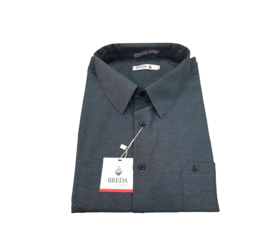 Camisa Social Masculina M/C Breda 01131235