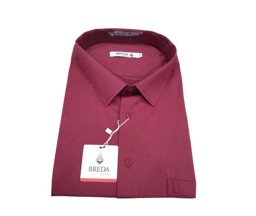 Camisa Social Masculina  M/C Slim Breda 01131307