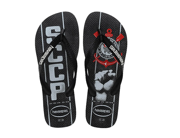 Chinelo Havaianas Top Times Corinthians