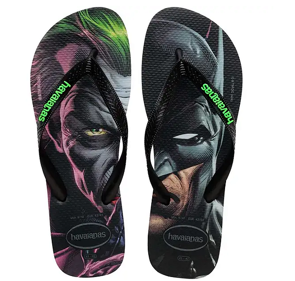 Chinelo Havaianas Top Heróis DC