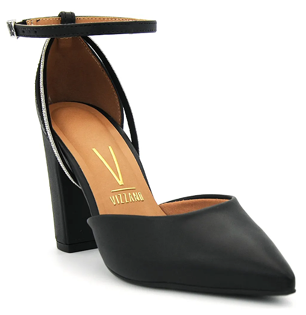 Sapato Scarpin Feminino Vizzano 1285449 Bico Fino