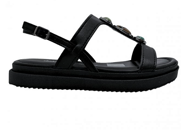 Sandalia Rasteira Casual Flat Plataforma Dakota Y9281