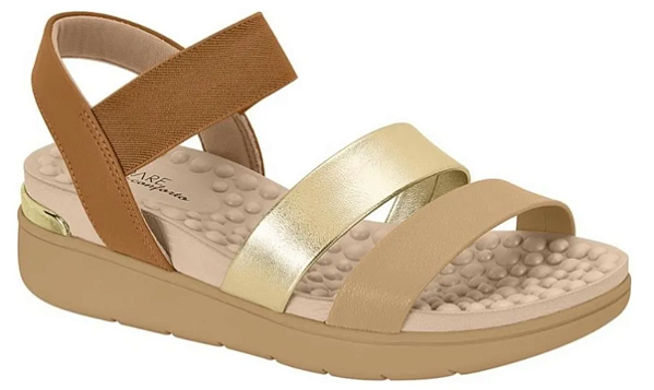 Sandália Feminina Salto Baixo Modare 7151119