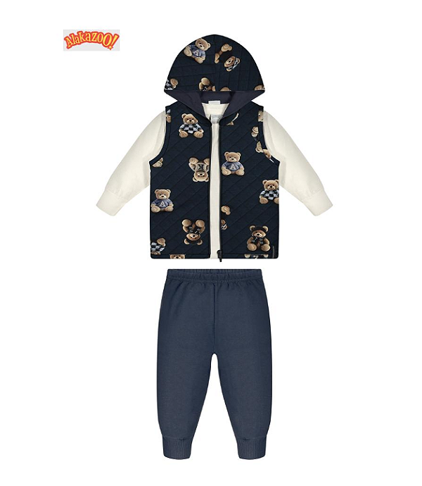 Conjunto Alakazoo Menino Inverno A8009