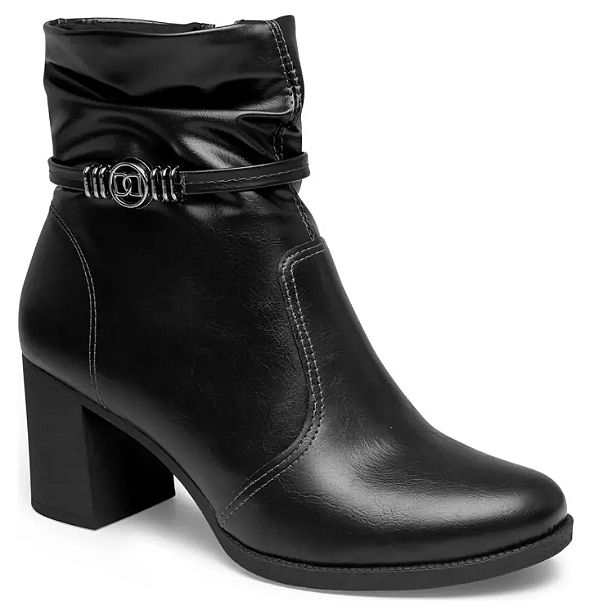 Bota Feminina Salto Bloco Médio Dakota D2195