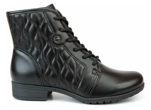 Bota Cano Curto Feminina Matelasse Conforto Dakota D2181