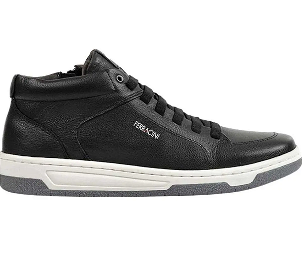 Bota Masculina Casual Cano Médio Couro Vox 8053-617A Ferracini
