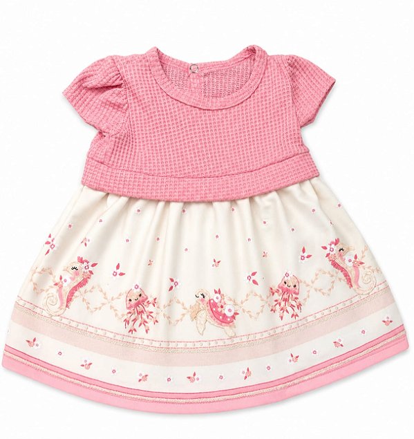 Vestido Infantil Croche Imperial Alakazoo A5213