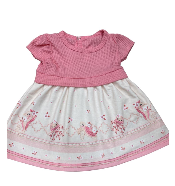 Vestido Infantil Croche Imperial Alakazoo A5213