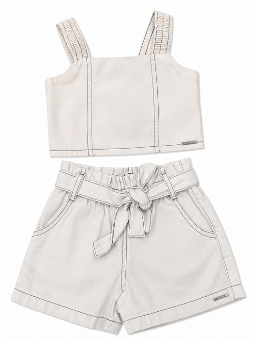 Conjunto Alakazoo Menina Jeans 47996