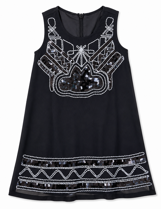 Vestido Lilica Preto Brilho 654654