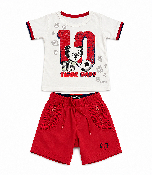 Conjunto Verão Infantil Tigor T.Tigre 10204298
