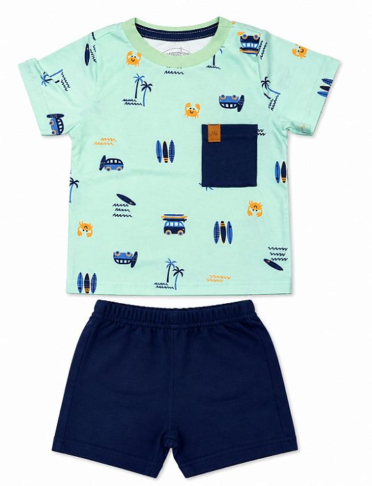 Conjunto Infantil de Bebe Menino Alakazoo 38820