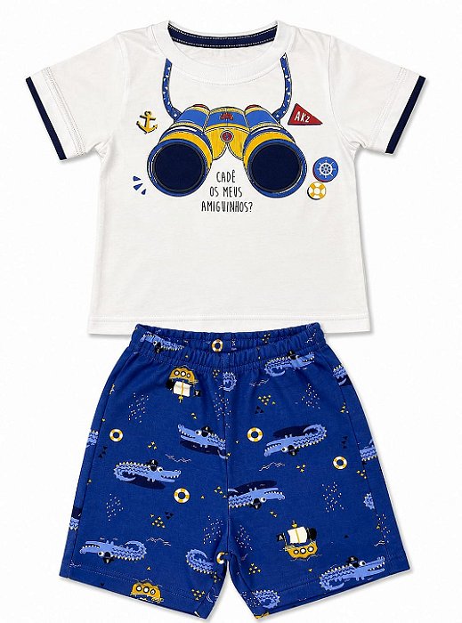 Conjunto Infantil de Bebe Menino Alakazoo 45684
