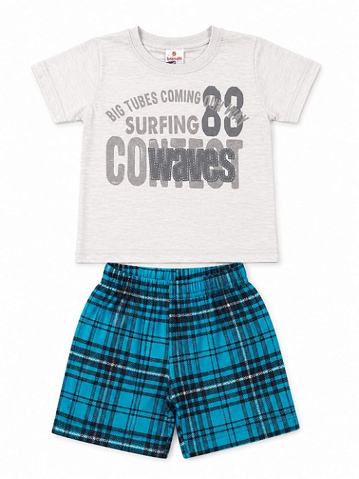 Conjunto Menino Verão Brandili 22017