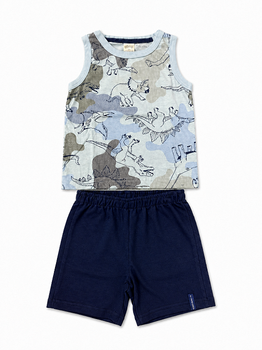 Conjunto Infantil Menino S/Mangas Alakazoo 45818