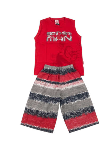 Conjunto Menino Spider 32364 Verão