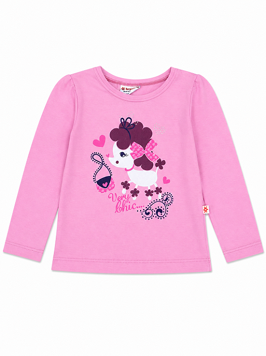 Blusinha Infantil Brandili Manga Longa 51170