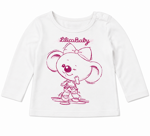 Blusinha Manga Longa Lilica Ripilica 10104337