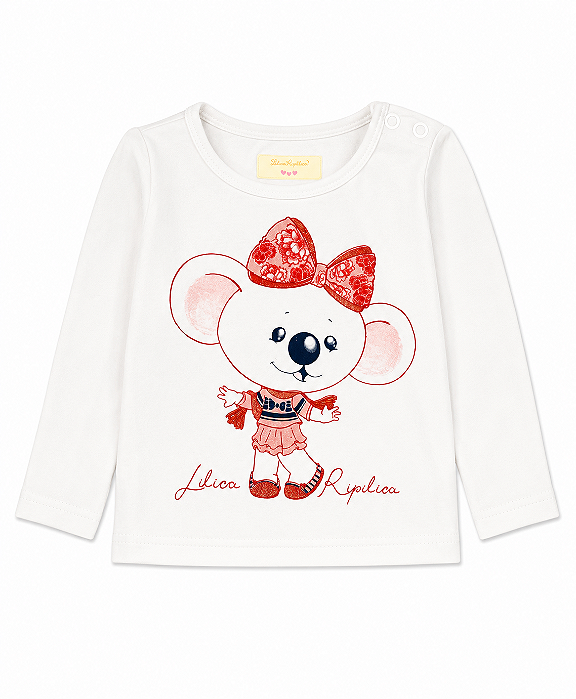 Blusinha Manga Longa Lilica Ripilica 10104335