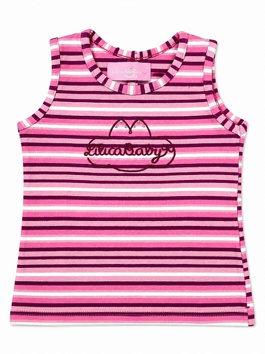 Blusinha infantil 10101404 Lilica Ripilica Regata