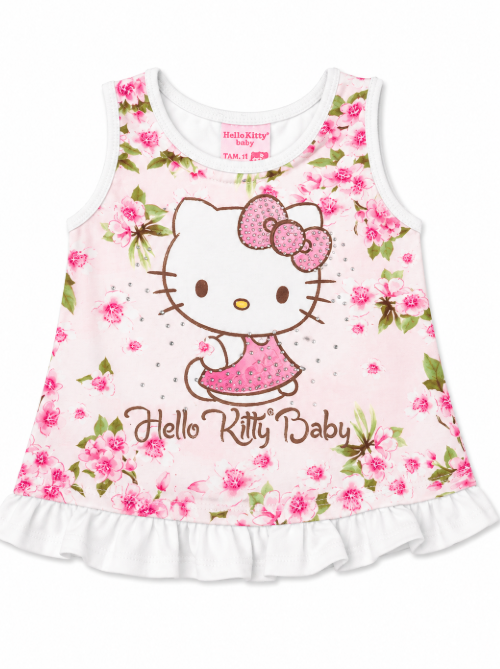 Blusinha Regata Hello Kitty 085087263