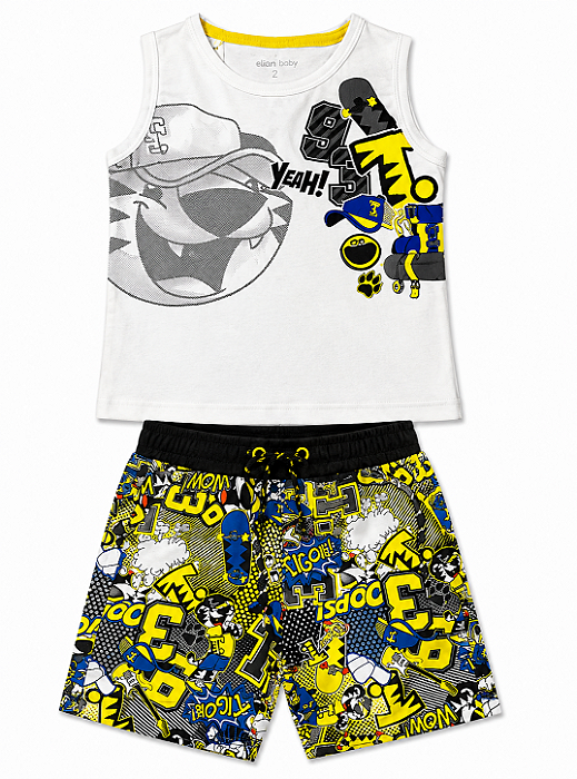 Conjunto Infantil Tigor T. Tigre Verão 10205276