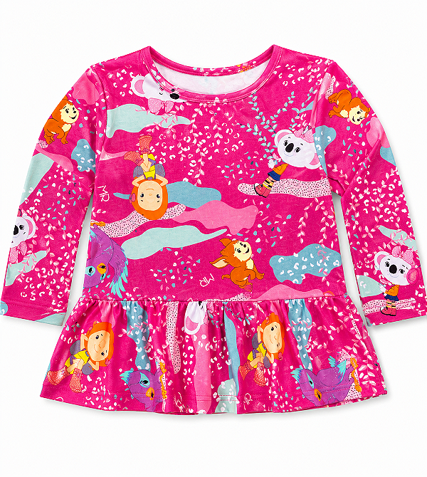 Blusinha Manga Longa Mundo Lilica Ripilica 11400195