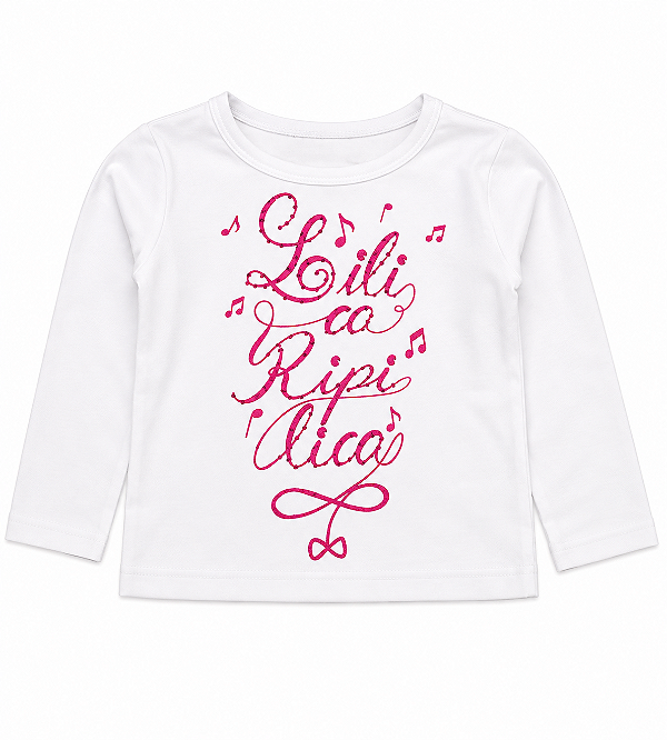 Blusinha Manga Longa Lilica Ripilica 10104335