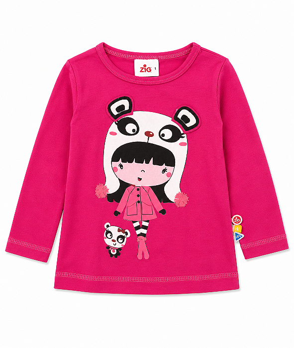Blusinha Manga Longa ZigZigZaa 0001