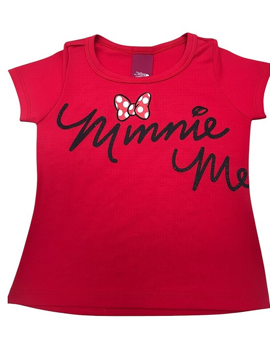Blusinha Manga Curta Minnie D30502