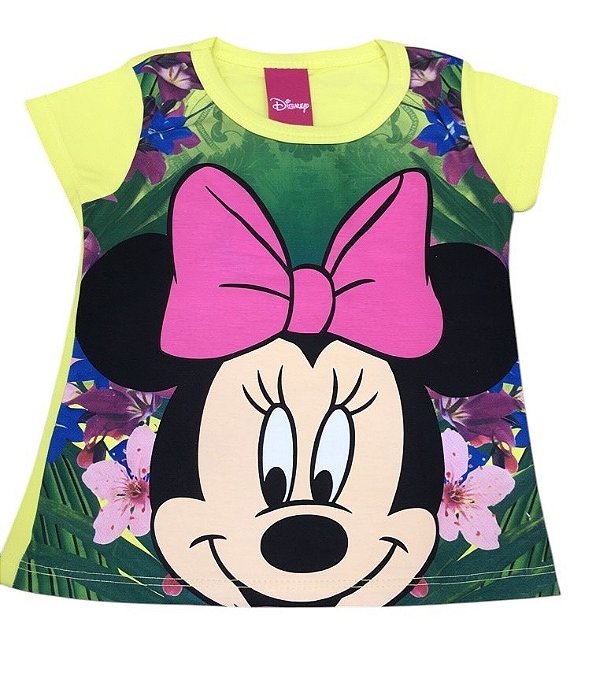 Blusinha Manga Curta Minnie D30120