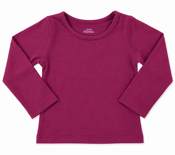Blusinha Manga Longa Basica Marisol 13798