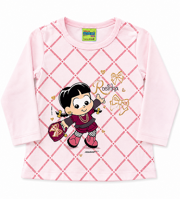 Blusinha Manga Longa Monica Brandili 50384