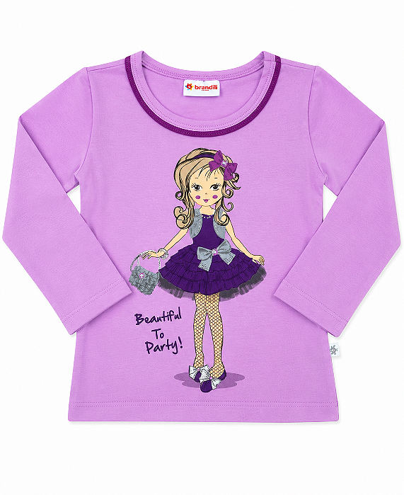 Blusinha Manga Longa Brandili 50693