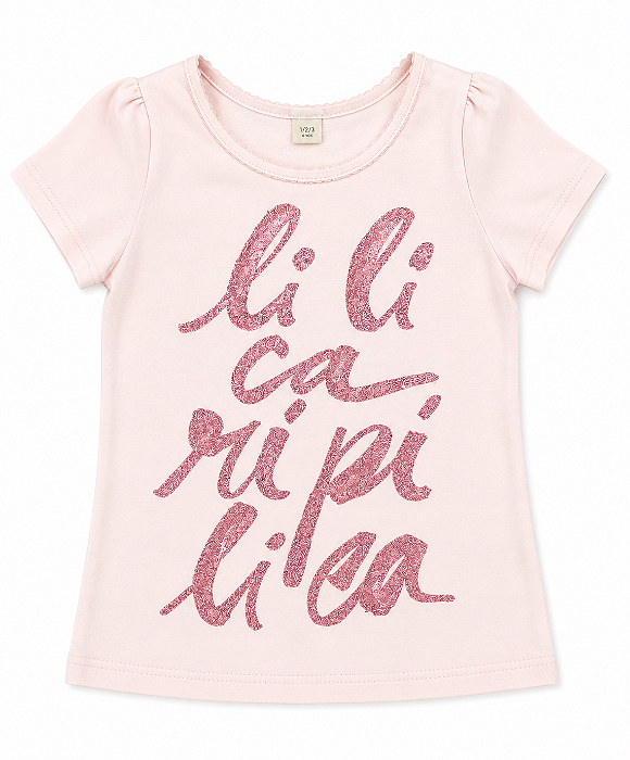Blusinha manga Curta Lilica Ripilica 10104231