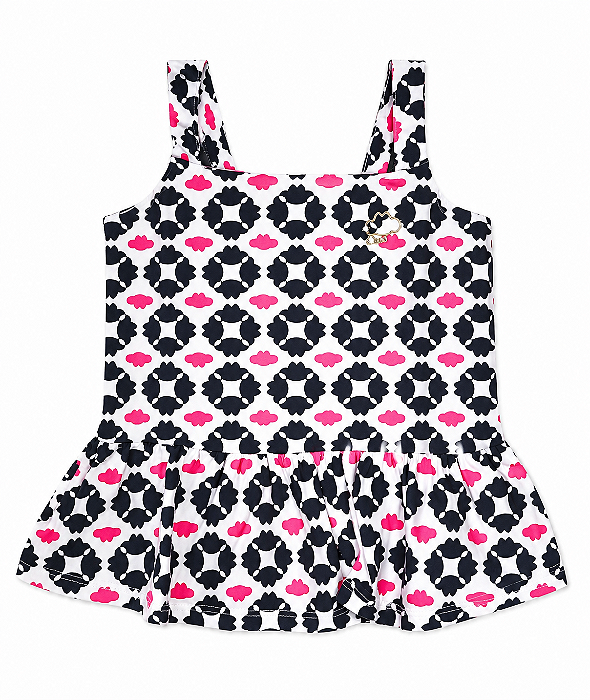 Blusinha infantil 10106042 Lilica Ripilica Regata