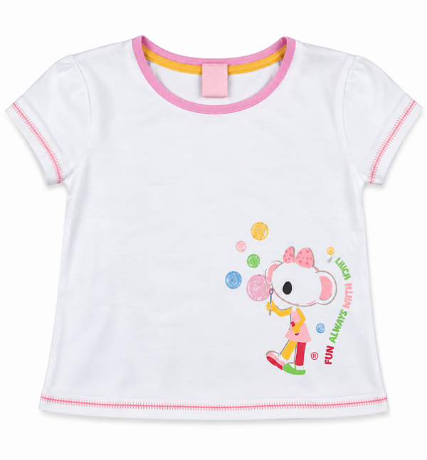 Blusinha infantil Lilica Ripilica Manga Curta 10114103