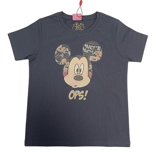 Blusinha Manga Curta Mickey D31565