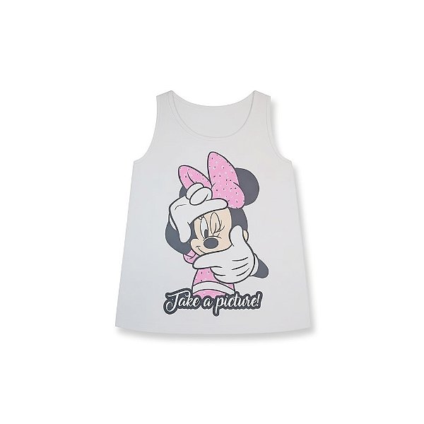 Blusinha Regata Minnie d20094