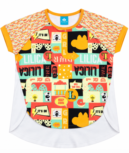 Blusinha infantil Lilica Ripilica Manga Curta 10111612