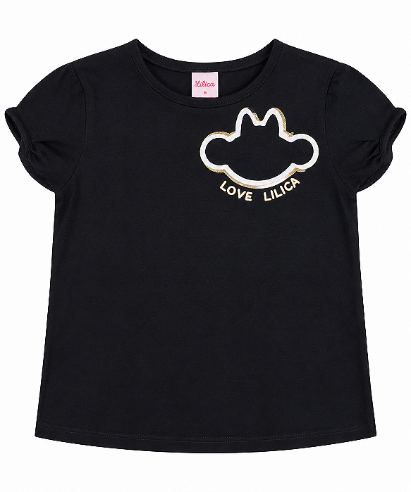 Blusinha infantil Lilica Ripilica Manga Curta 10114146