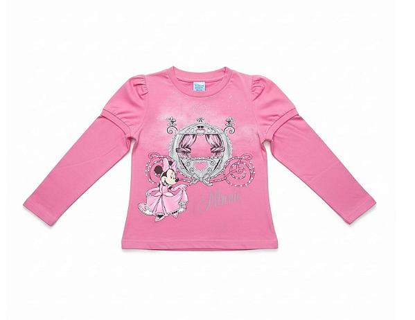 Blusinha Manga Longa Minnie d6055