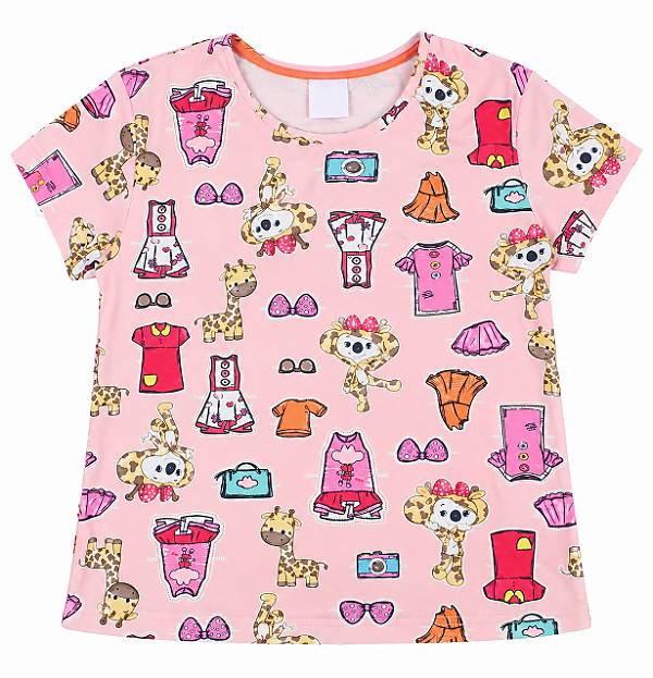 Blusinha infantil Lilica Ripilica Manga Curta 10112957