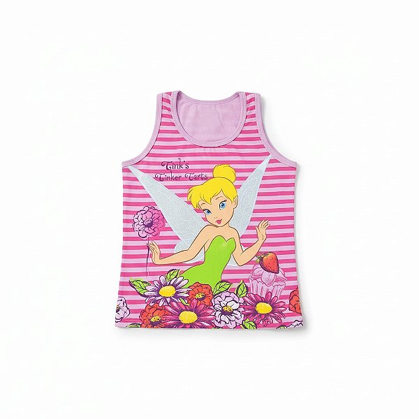 Blusinha Infantil Regata Sininho Malwee 38611