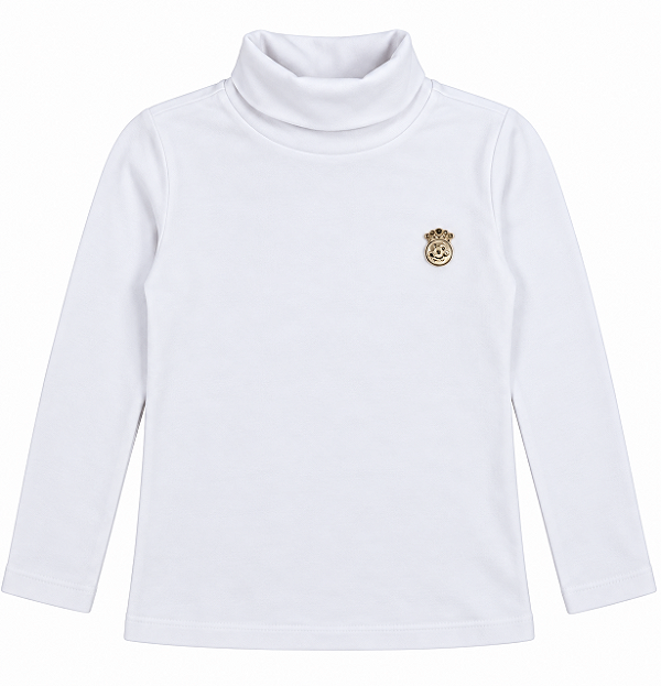 Blusinha basica manga longa infantil Brandili 50721