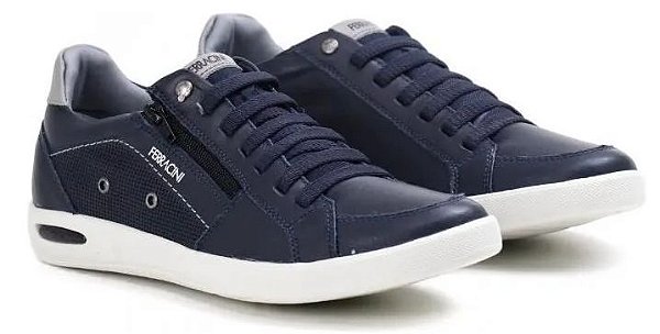 Sapatênis Ferracini Masculino Couro Blady 1453C